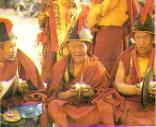 Lamas praying
