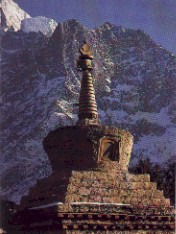 Stupa on Everest Trek Route